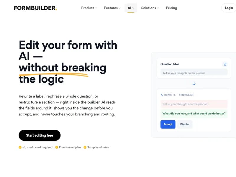 FormBuilder.ai screenshot