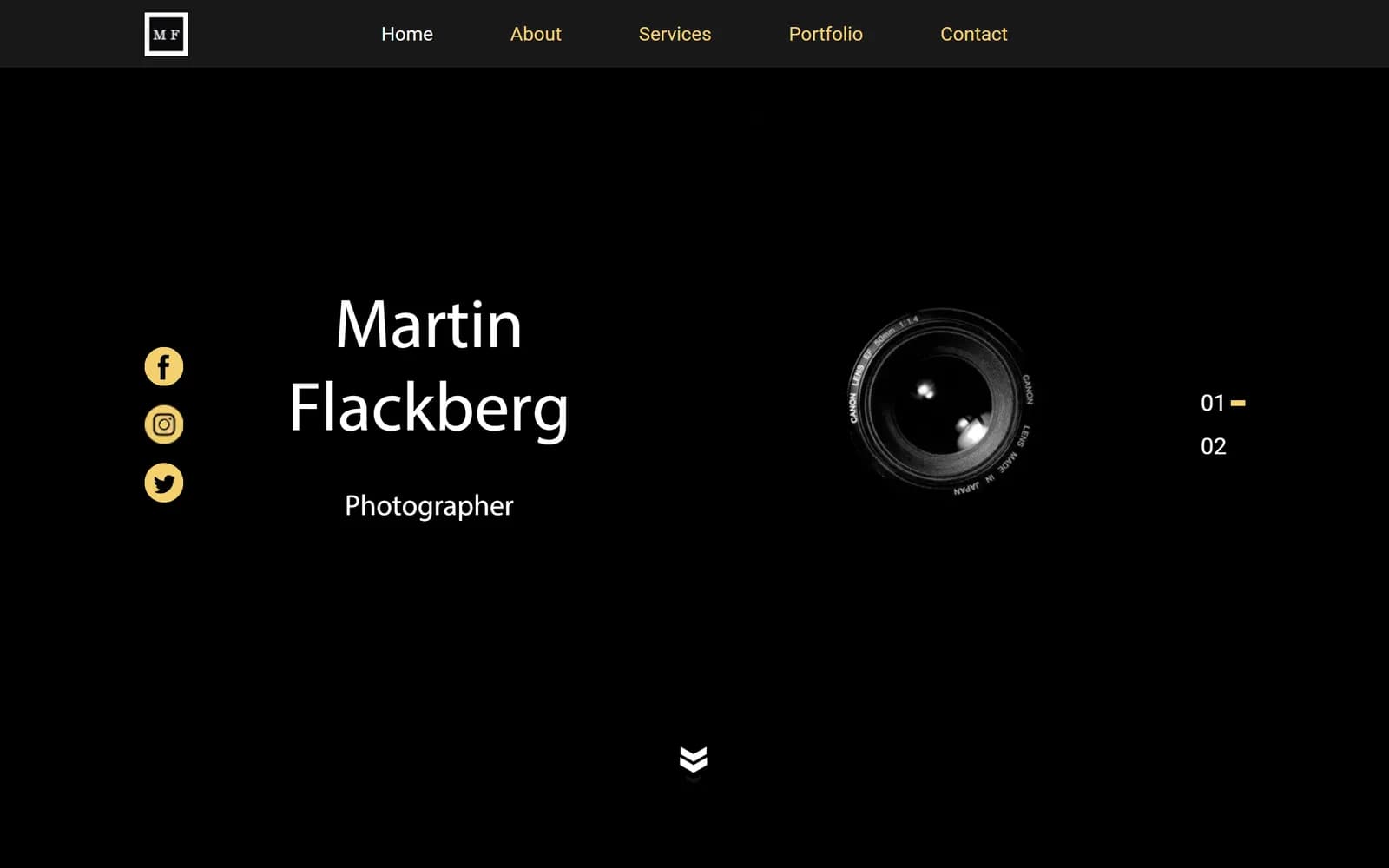 Portfolio screenshot