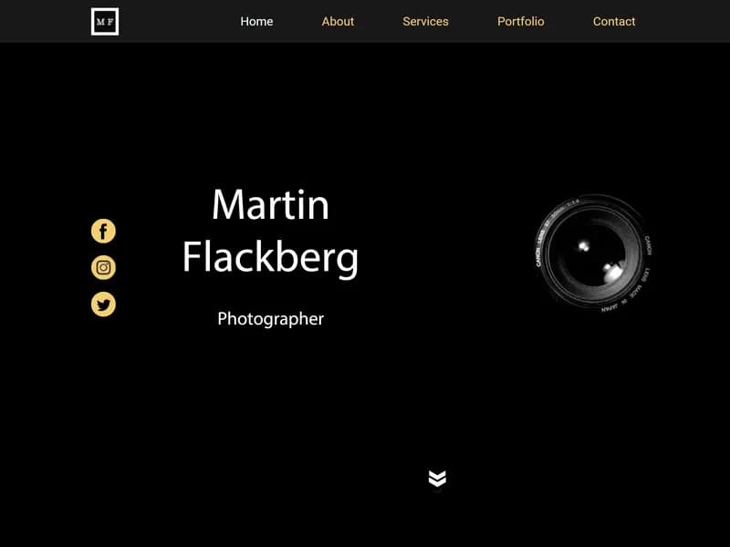 Portfolio screenshot